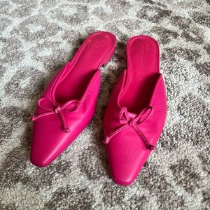 Hot Pink Asos Mules size 9